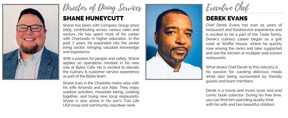 Meet the Team - Bytes Cafe (Charlotte NC)