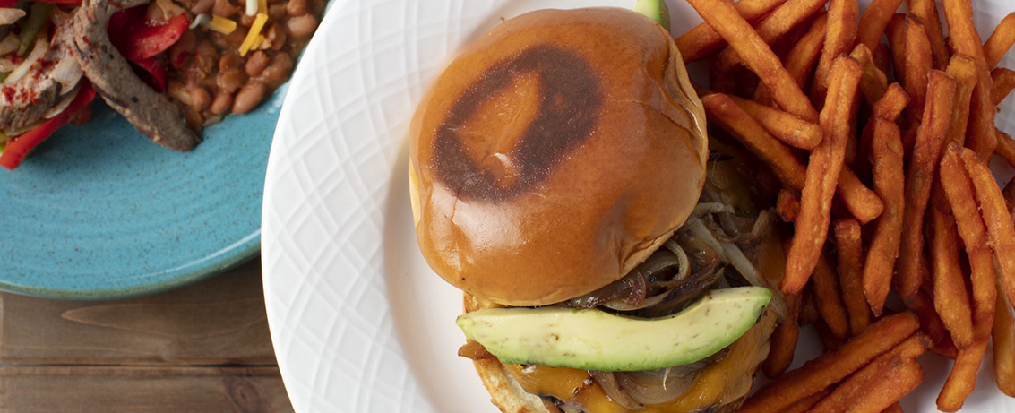 Burger Fries Image
