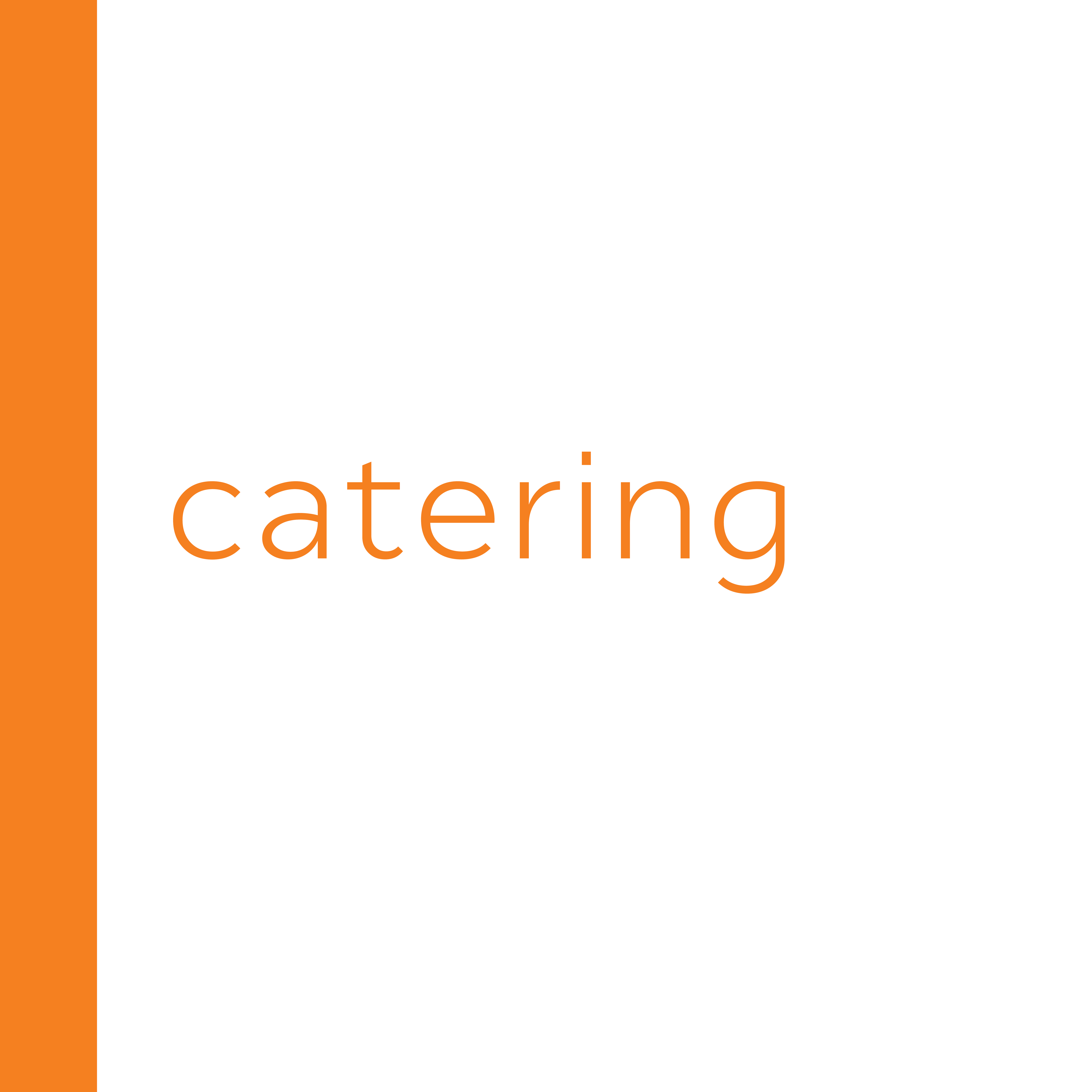 Catering