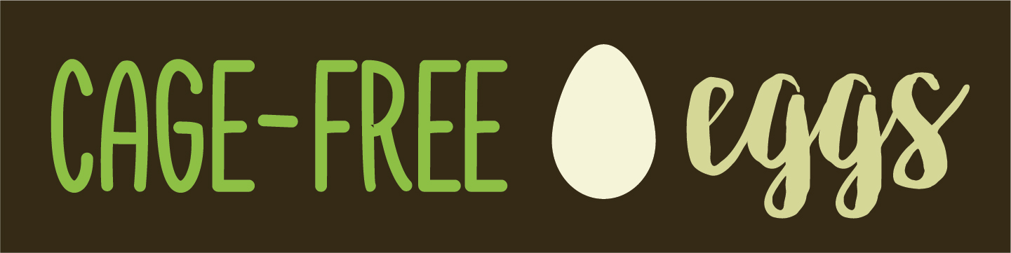 cage free egg banner