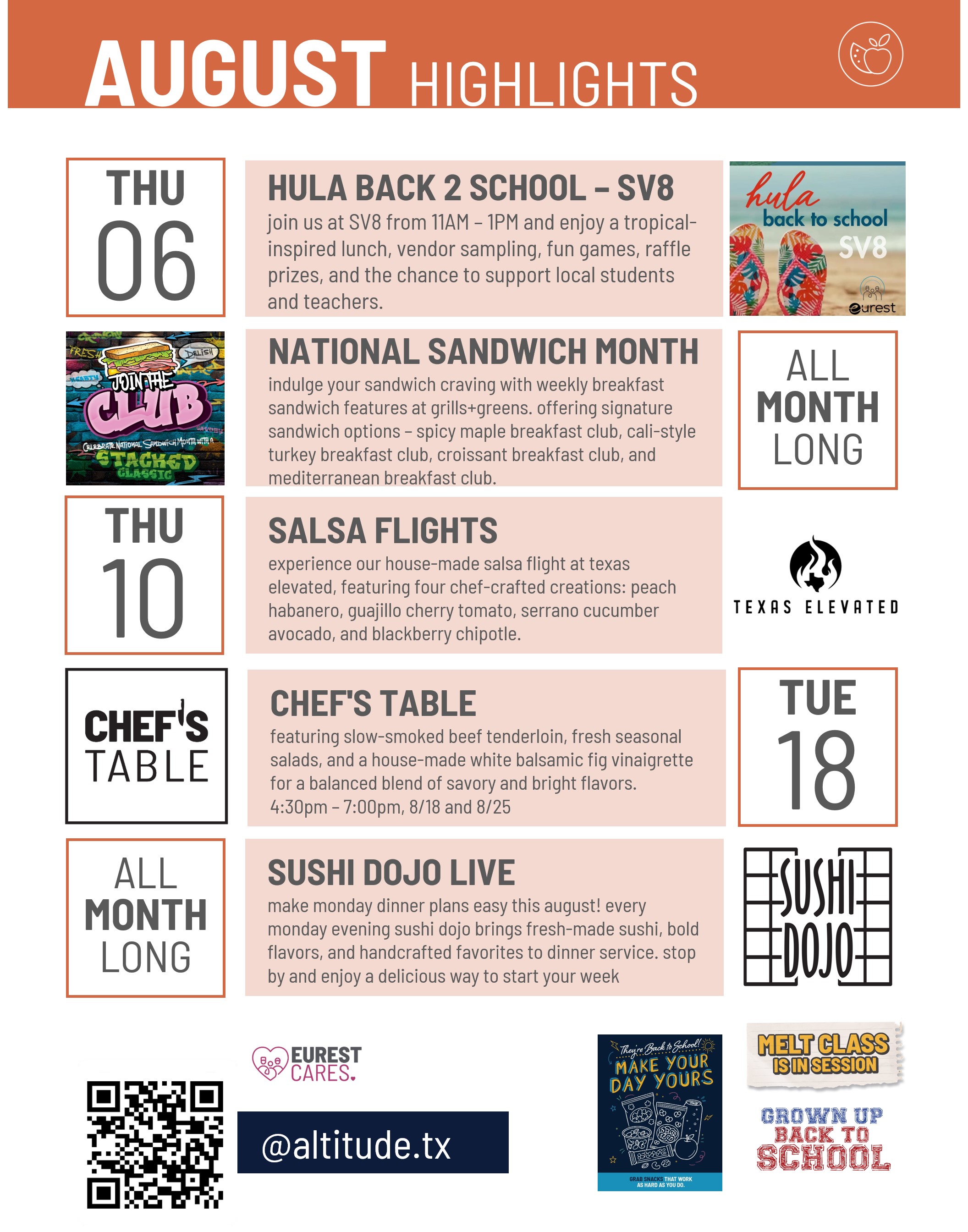 August Highlights