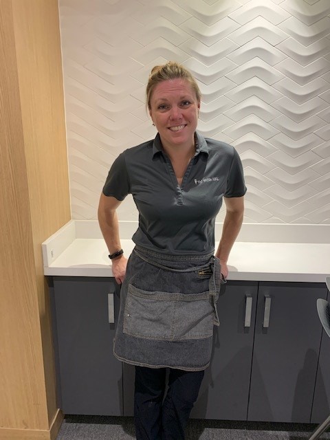 Catering Manager, Angie Hoffman 