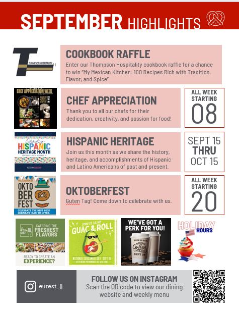 September Monthly Calendar