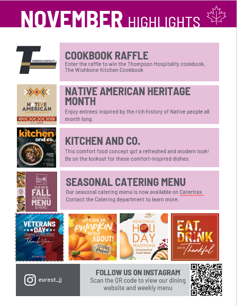 November Monthly Calendar