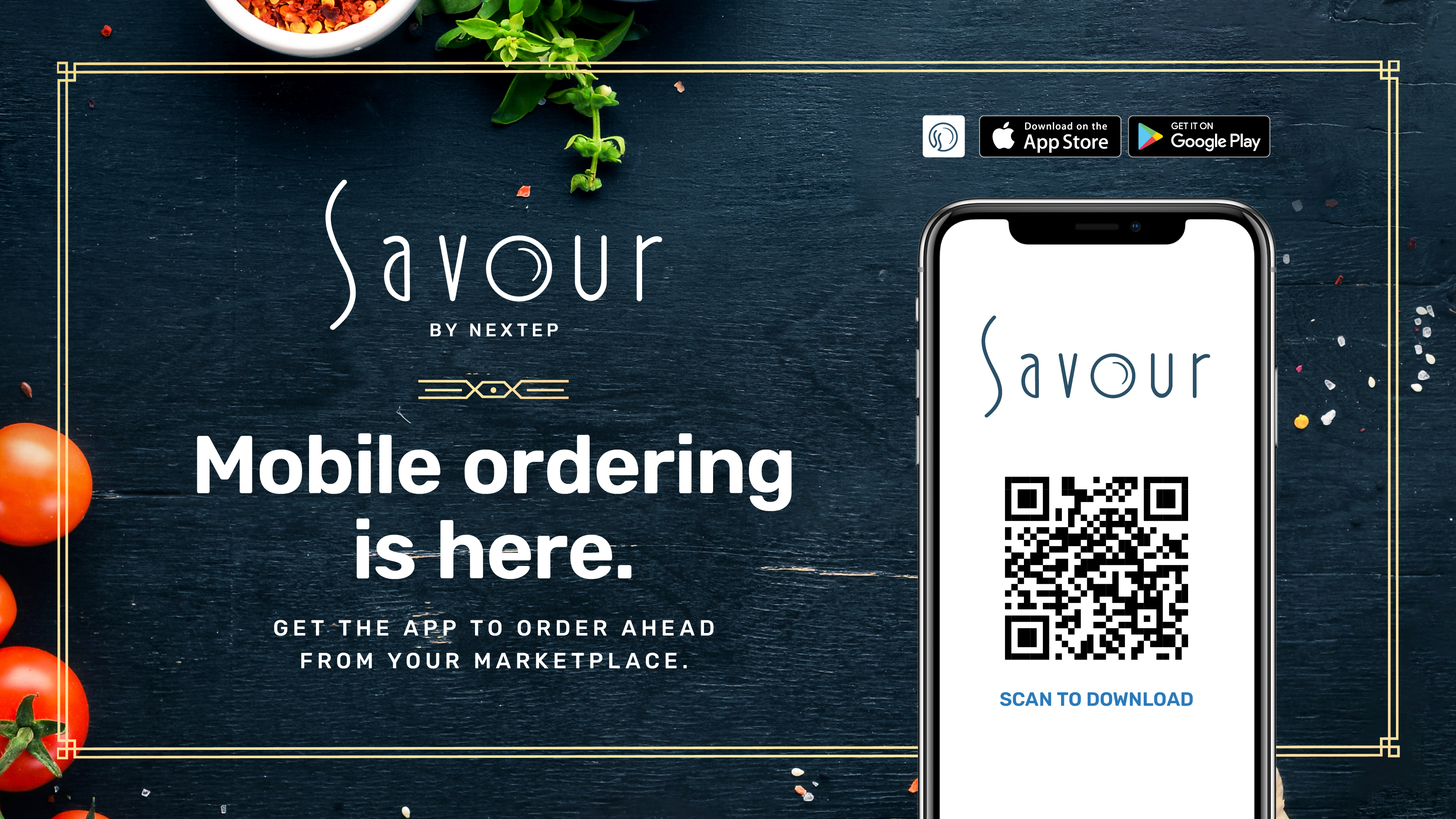 Savour - Mobile Ordering - It's Here!